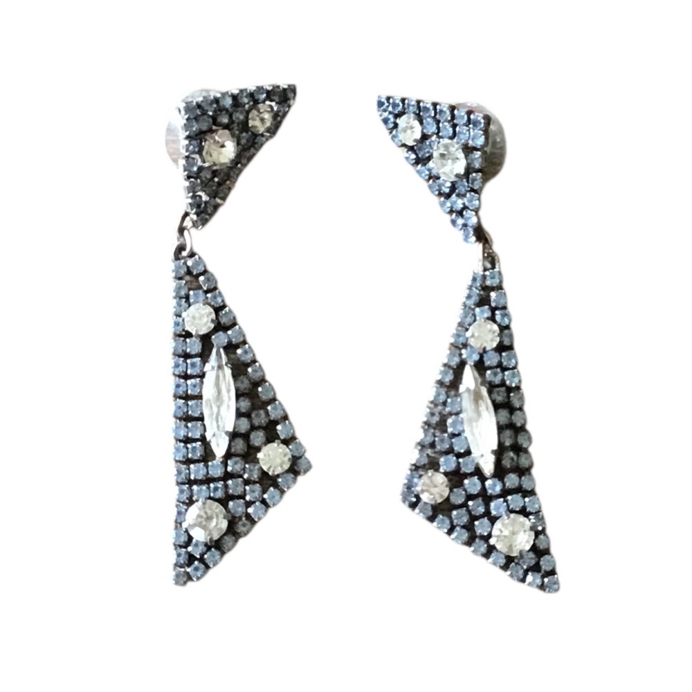DANNIJO Rhinestone Drop Earrings